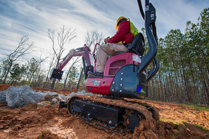 Mini excavatrice Yanmar SV08-1D – Image 3