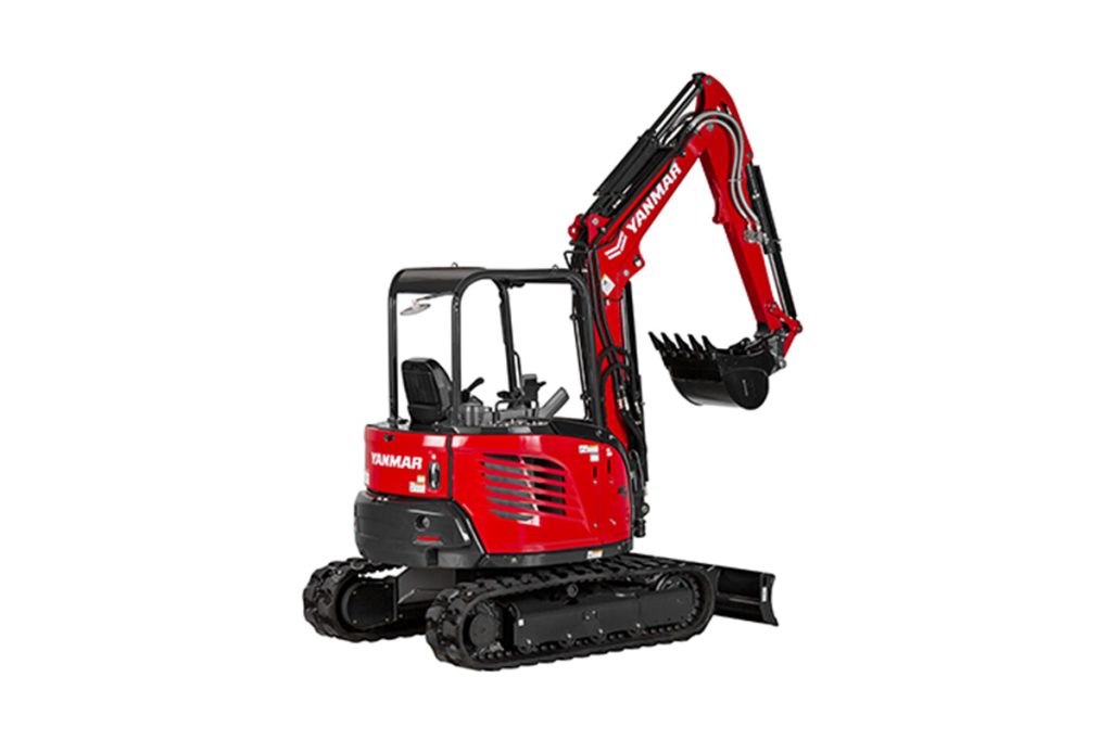Yanmar SV40 Mini Excavator Équipements Marquis