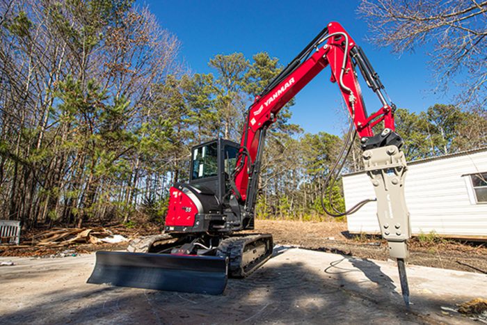 Mini excavatrice Yanmar Vi055-6A – Image 5