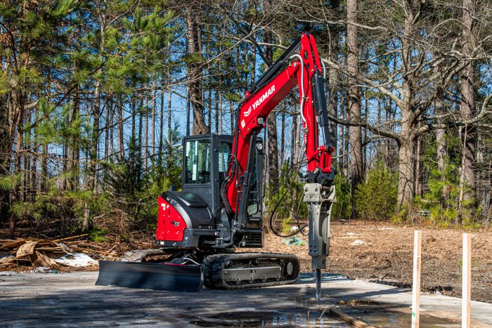 Mini excavatrice Yanmar Vi055-6A – Image 4