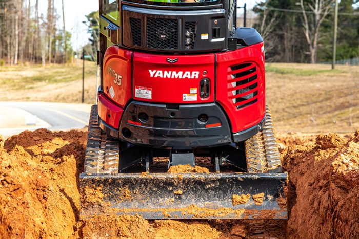 Mini excavatrice Yanmar Vi035-6A – Image 4