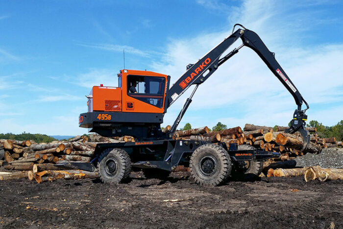 Barko 495B trailer-mounted loader - Image 2