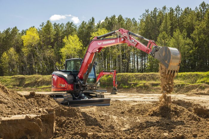 Mini excavatrice Yanmar ViO80-7 – Image 13