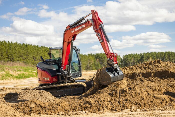 Yanmar SV100-7 Mini Excavator - Image 12