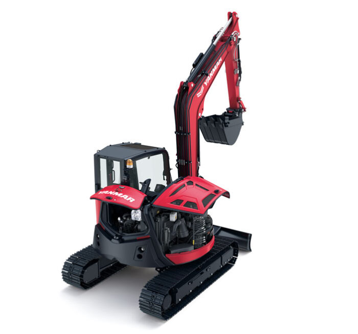 Mini excavatrice Yanmar ViO80-7 – Image 3