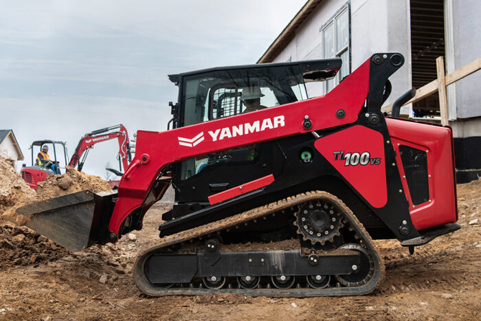 Chargeuse compacte à chenilles Yanmar TL100VS – Image 4